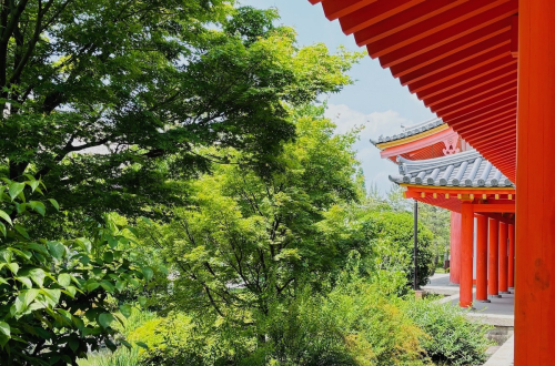 Temple a kyoto japon